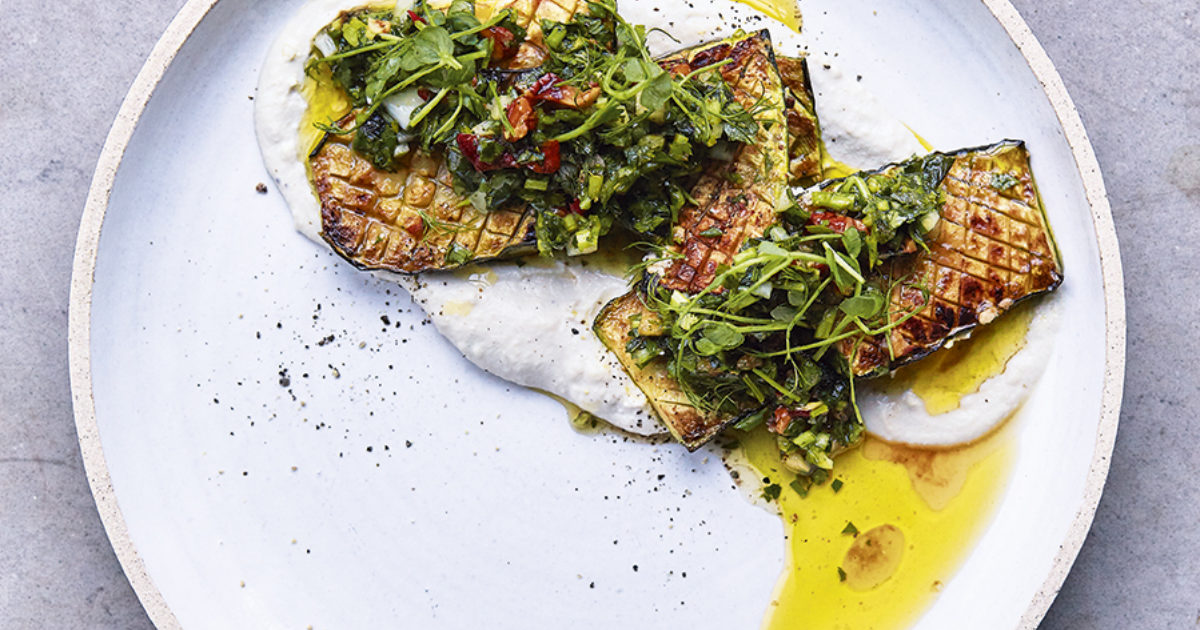 Food and Travel Magazine | Sizzling courgettes with plant-based…