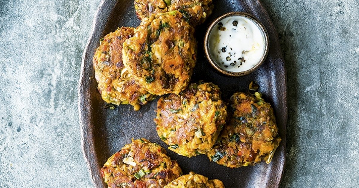 Food and Travel Magazine | Israeli sweet potato and lentil fritters…