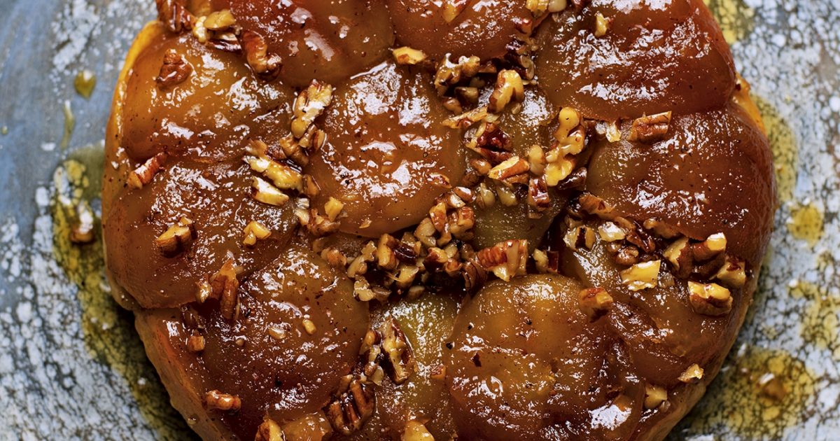 Apple and nutmeg tarte tatin Food and Travel Magazine