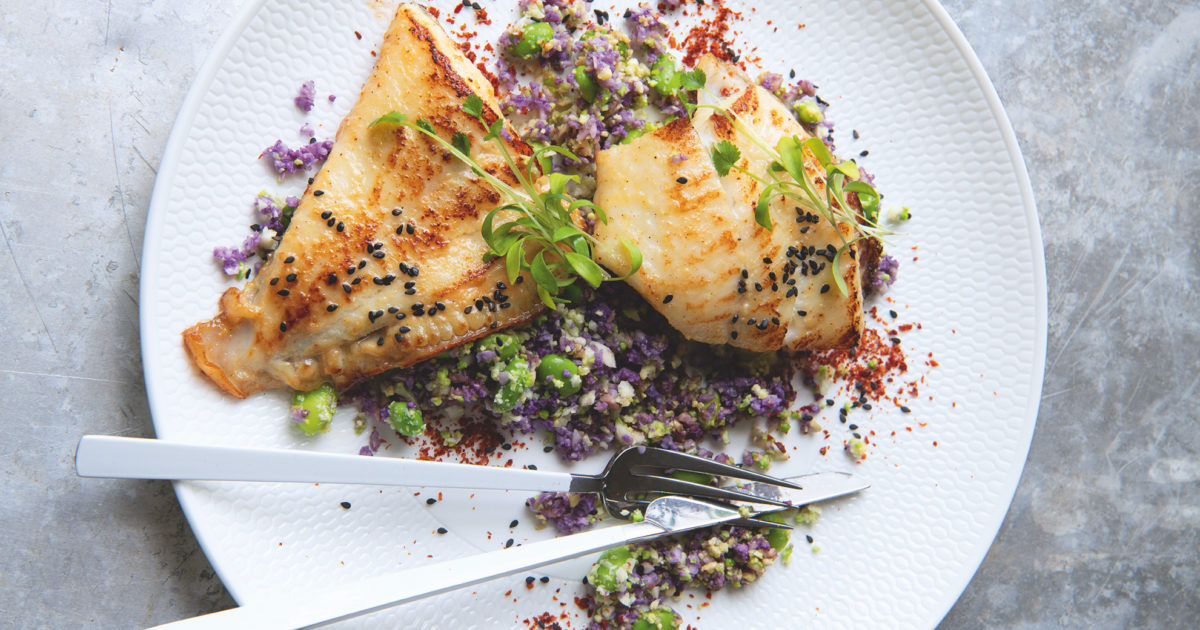 Food and Travel Magazine | Miso-glazed turbot with Japanese…