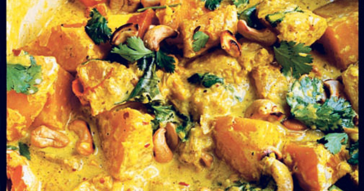 Root vegetable korma Food and Travel magazine