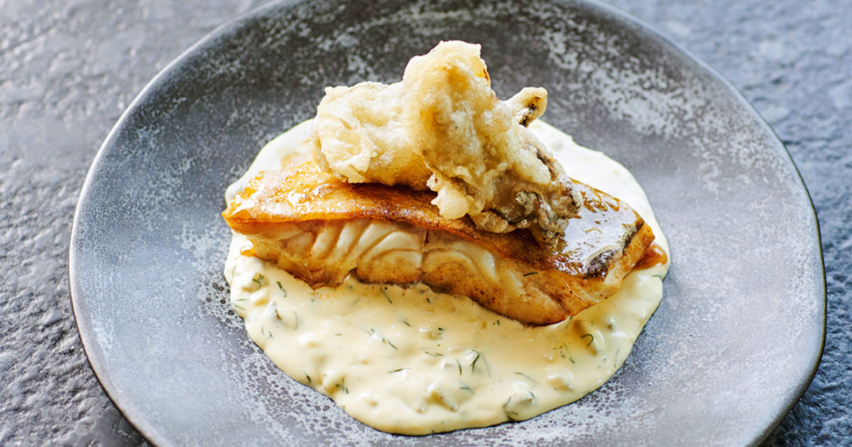 James Martin's cod with warm tartare sauce… Food and Travel magazine