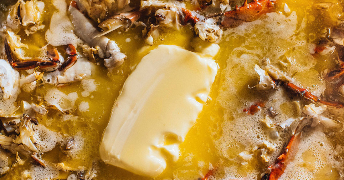 Crab butter Food and Travel magazine