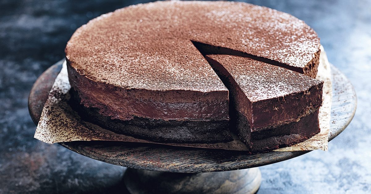 Flourless chocolate mousse layer cake | Food and Travel magazine