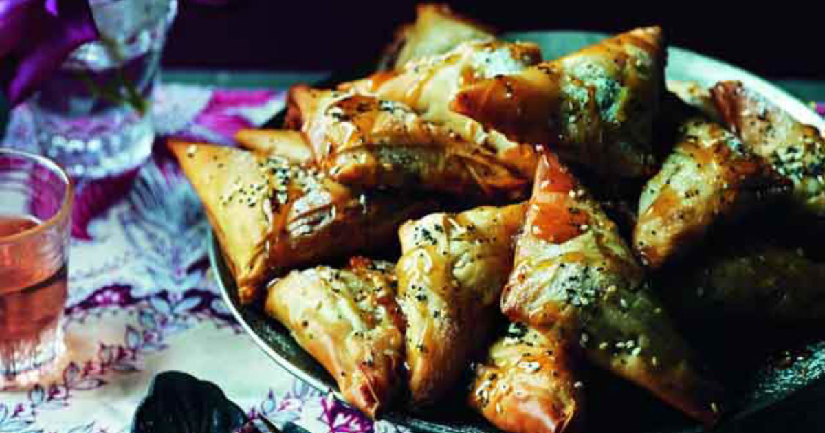 Food and Travel Magazine | Beetroot samosas