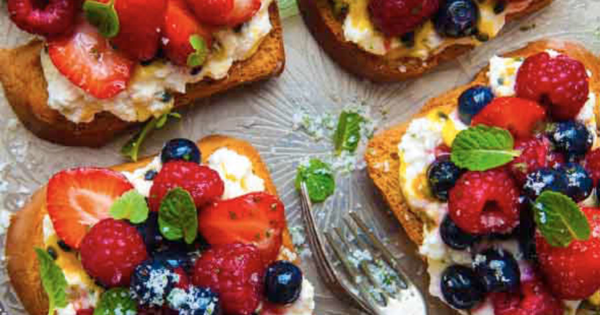 Food and Travel Magazine | Brioche with passion fruit, ricotta and…
