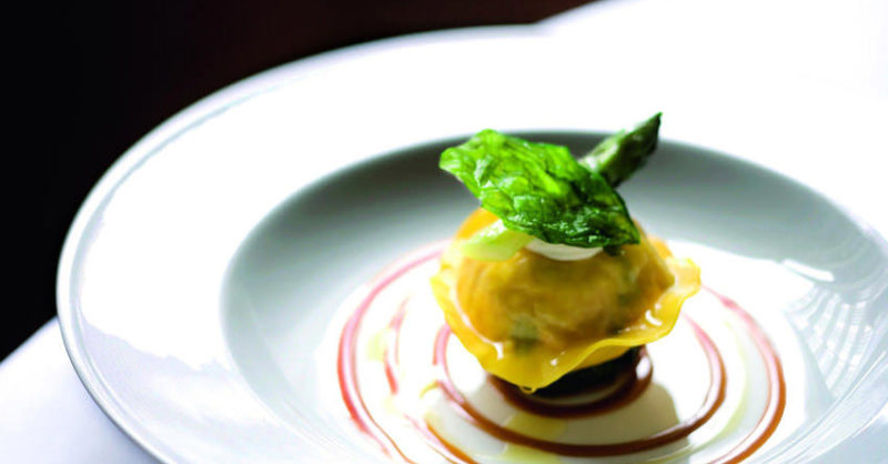 Gordon Ramsay's lobster ravioli