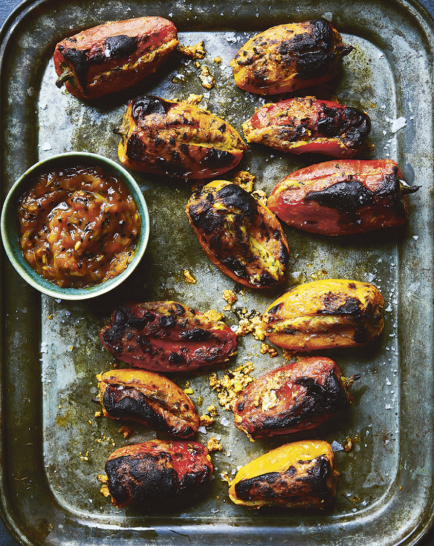 P66 Stuffed sweet peppers