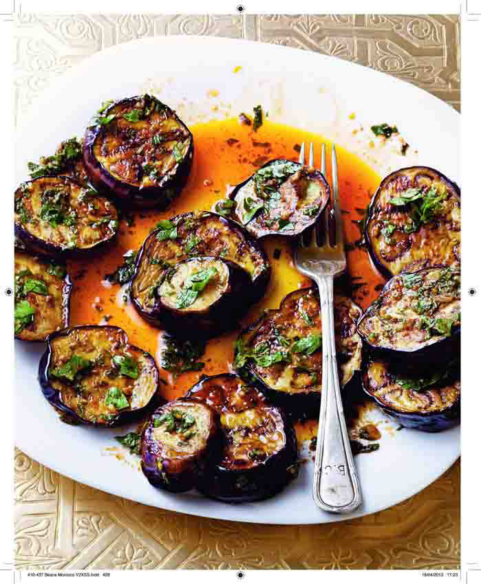 Aubergine smothered with charmoula | Food and Travel Magazine