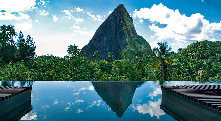 Hotel  Chocolat  Piton  Pool  Copy