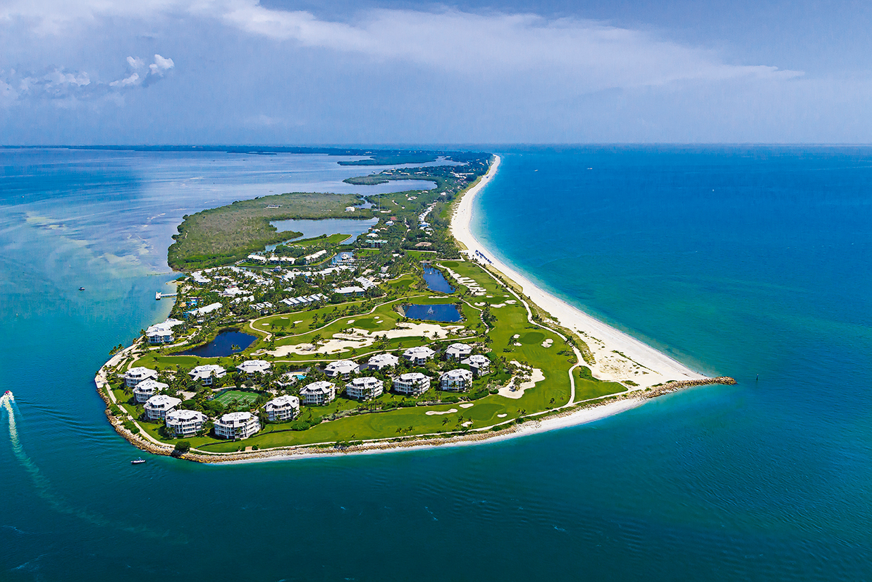 South Seas Island Resort Aerial