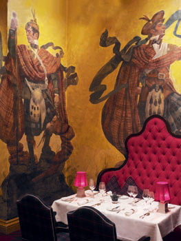 The  Grill At  The  Dorchester   Mural   Bonquette ( High  Res   Portrait)