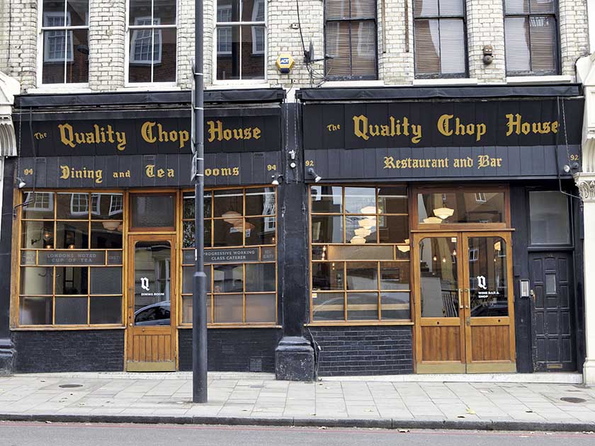 The  Quality  Chop  House Front  Patricia  Niven