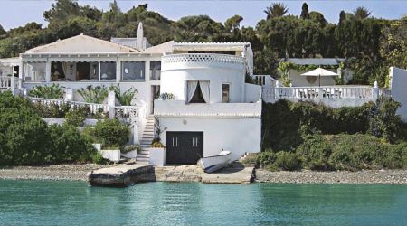 View Of Villa From Sea