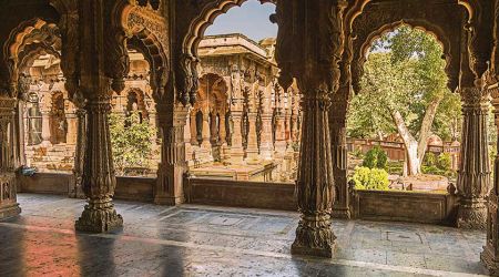 Chatri  Baurg  Mausoleum  Indore  India 0119