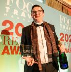 Dean Banks at the Pompadour wins Restaurant Outside London Award