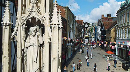 Buttercross And View Over Highstreet