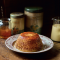 Seville orange steamed sponge pudding with vanilla custard