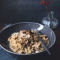 Mushroom and black garlic risotto