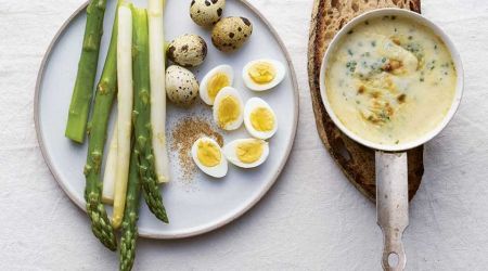 Comté fondue with dippers