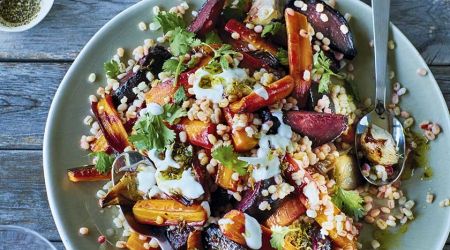 Roasted Vegetable And Barley Salad