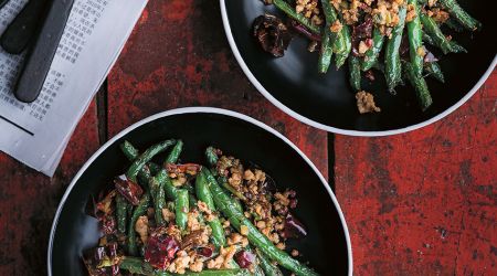 Sichuan Dry Fried Beans