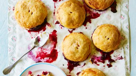 Cherry Berry Hand Pies With Creme Fraiche