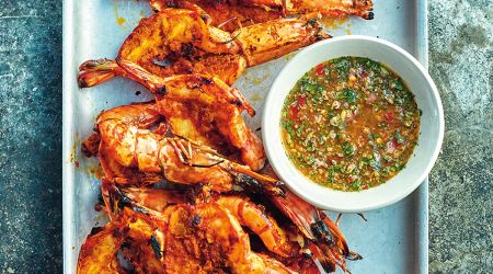 Freshwater Prawns With Lime Dipping Sauce © Ape Inc  2018