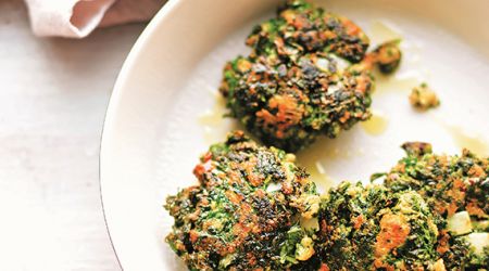 Kale Spinach Patties