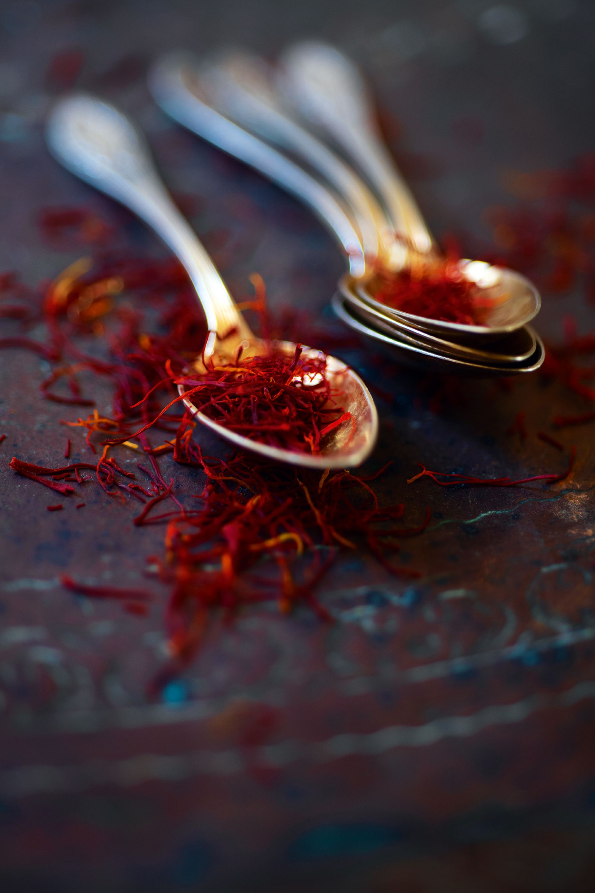 Saffron spoons 2091