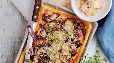 WEB Red onion thyme parmesan tart