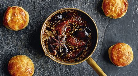 Fig Jam with Cheese Scones