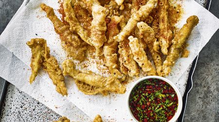 P119 Vegan chilli squid