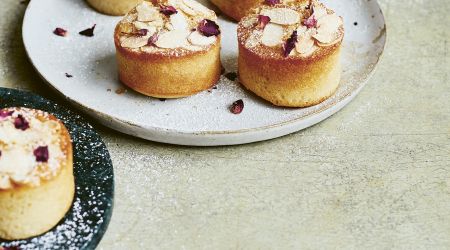 Rooibos rose friands