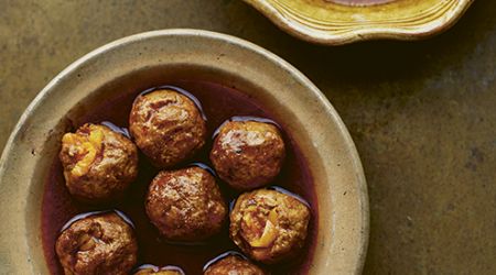 Aloo Bukhara Keema Balls 16