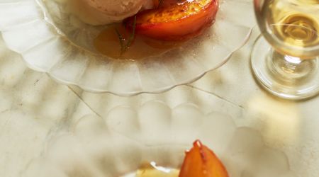 Peaches Vanilla Orange Sherbet 293