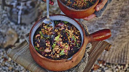 Beetroot And Spelt Salad