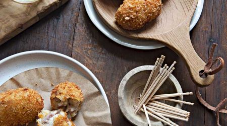 Jamón and manchego croquetas