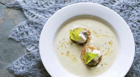 Oyster And Champagne Soup