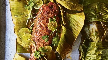 Pepe Red Snapper In Banana Leaves 009