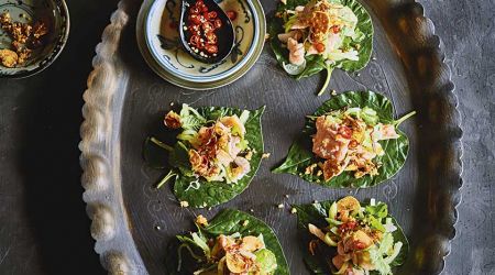 Smoked Trout Betel Leaves