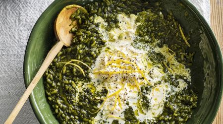 Great extenders Cavolo nero and anchovy risotto