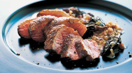 Duck Breasts With Morels And Marsala Sauce