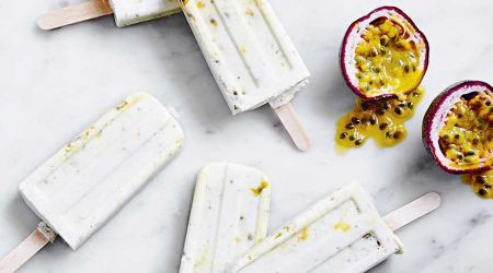 Minted Passionfruit Popsicles F