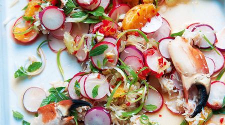 Radish Crab Salad