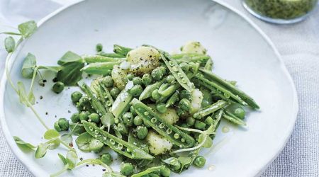 Pea And  Gnocchi