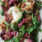 Agrodolce radicchio salad with sapa and burrata