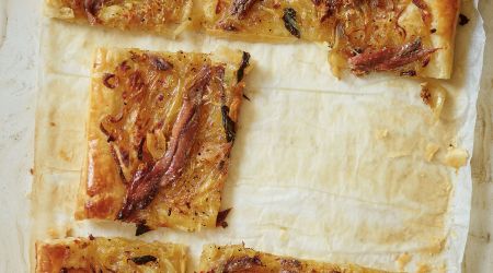 Onion Anchovy Tart Onions 008