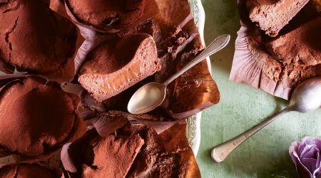 Sunken Chocolate Cheesecakes p 144