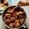 Spiced chicken curry with curry leaves, garlic and tamarind